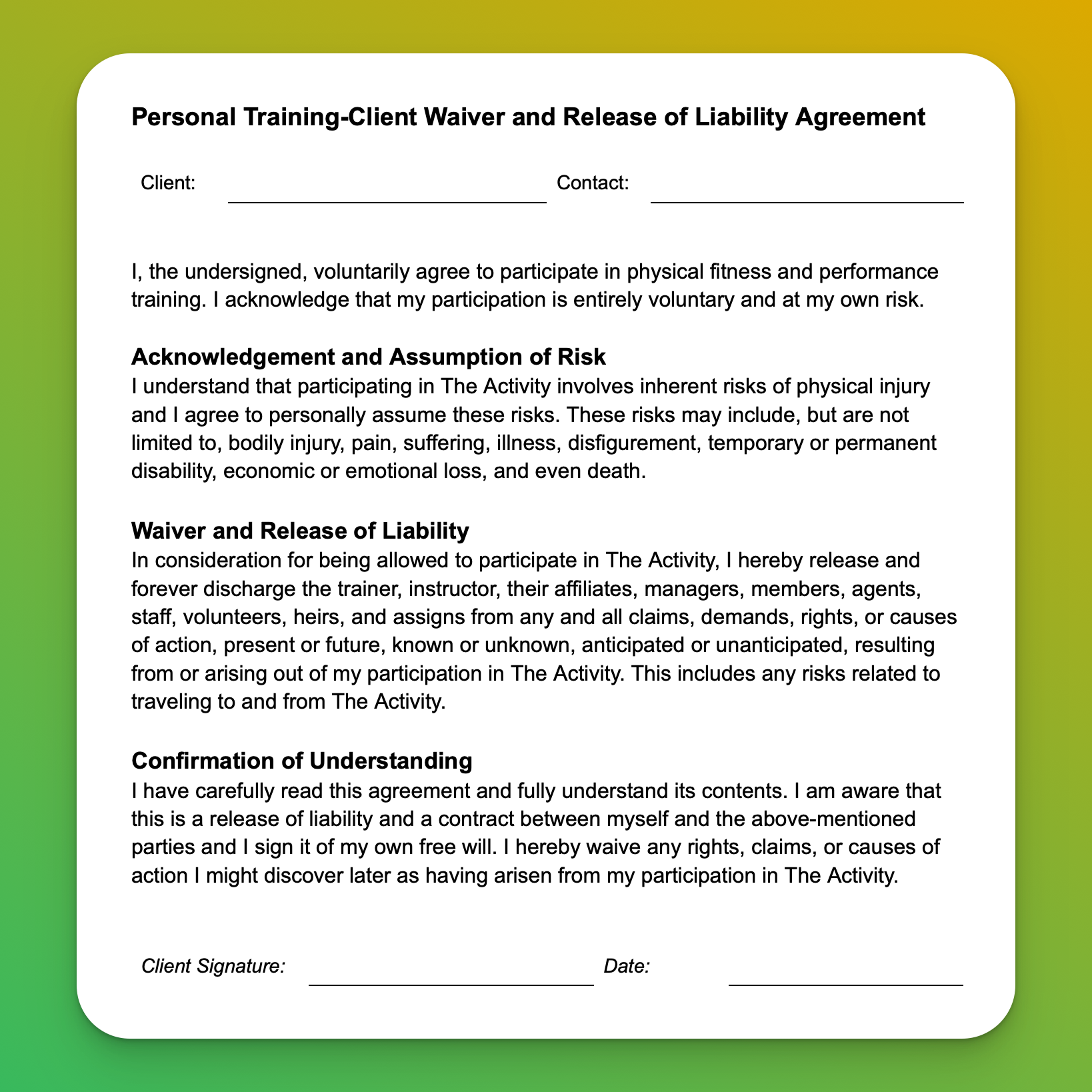 Waiver Agreement preview